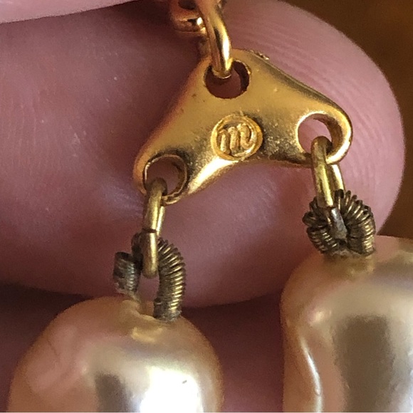 Madewell double strand cream faux pearl bracelet - Picture 4 of 6